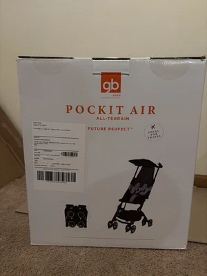GB Pockit Compact Air All Terrain Stroller - Velvet Black - Image 1 of 2