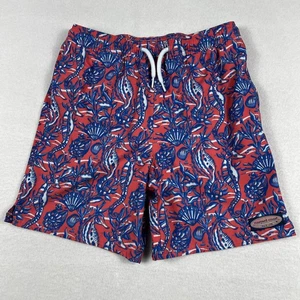 Vineyard Vines bedruckte chappy Badehose Jungen groß gefüttert Seepferdchen Print - Bild 1 von 7