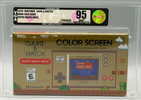 Super Mario Bros Nintendo Game & Watch Handheld Game Sealed New VGA 95 Graded