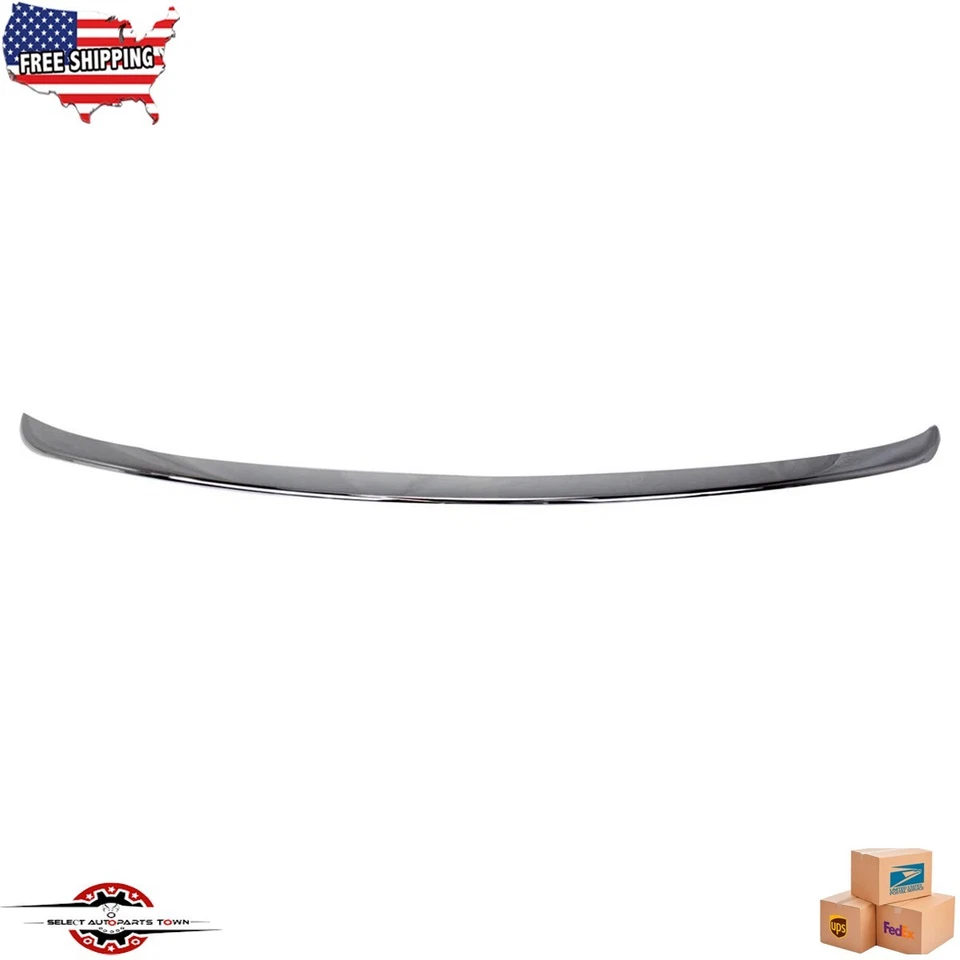 Fits 2005 2006 2007 2008 2009 2010 Chrysler 300 New Rear Bumper Trim Chrome - Image 1 of 4