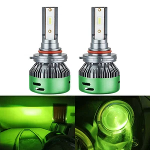 9005 Green LED Kit High Beam Headlight Bulb Plug-N-Play Bright DRL for Ford F150 - Picture 1 of 8