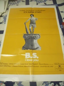 Peter Kastner-B.S. Ich liebe dich (1971) - Original Poster mit einem Blatt - Bild 1 von 1