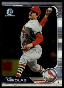 2019 Bowman Chrome #94 Miles Mikolas - Picture 1 of 2