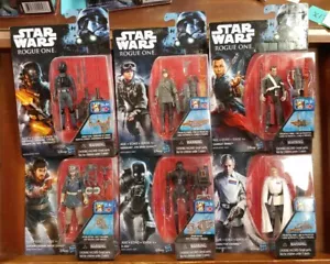 Star Wars Action Figuren ROGUE ONE Lot 6 JynErso Cassian Chirrut K-2SO Krennic - Bild 1 von 7