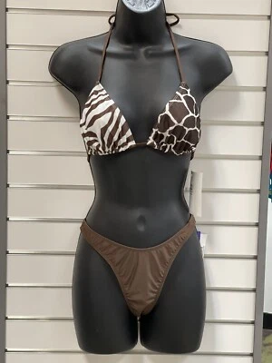 Chica Rica Серенгети бикини треугольник средний, стринги маленький - Изображение 1 из 2