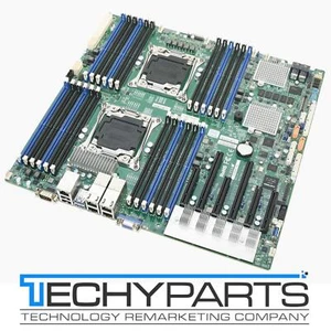 Supermicro X10DRC-T4+ Intel C612 EE-ATX Dual LGA2011-3 10Gb LAN SAS3 Motherboard - Picture 1 of 1