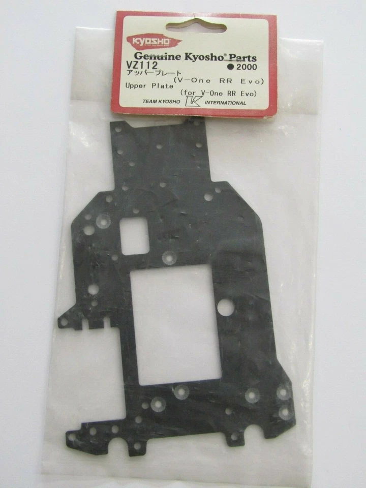 Kyosho VZ112 Upper Plate (For V-One RR / Evo) - NIP - Image 1 of 4