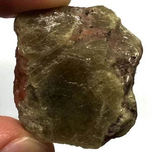 76.21 Ct - Natural 100% Very Good Rough Polished Green Sapphire Madagascar - Picture 1 of 5