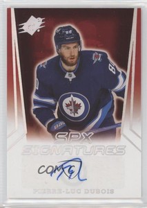 2021-22 SPx SPx Signatures Pierre-Luc Dubois #SPX-PD Auto