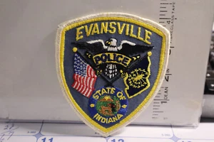 police patch  EVANSVILLE POLICE INDIANA - Picture 1 of 1
