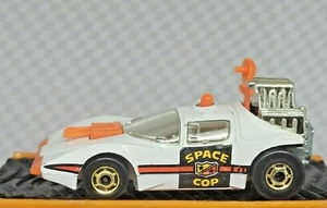 VINTAGE Hot Wheels Science Friction 1977 HK Space Cop White Car BB13-362 - Picture 1 of 12