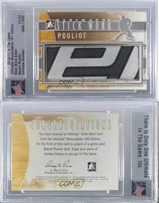 2010 ITG Ultimate Memorabilia 10th Edition Stick Work Silver /24 Benoit Pouliot