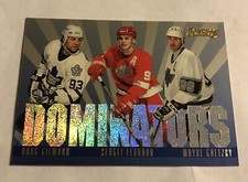 1995 Donruss Dominators Doug Gilmour Sergei Fedorov Wayne Gretzky #5   4194/5000