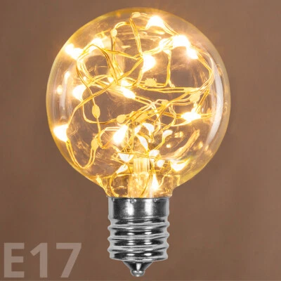 G50 LED Hadas Bombillas Hogar Vacaciones Patio Fiesta Lámpara Bombillas - Varios Colores Foto 1 de 4