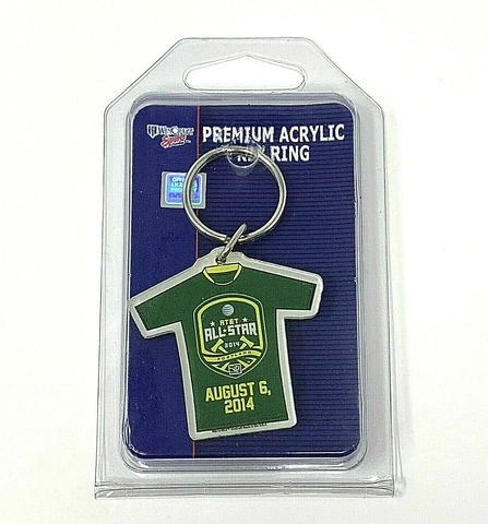 MLS Portland Timbers Soccer Football Keychain All-Star Event 2014 New in Package Cover