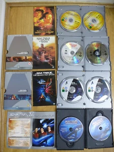 ALL STAR TREK FILM1,2,3&4DVD8DISC WRATH KAHN SEARCH SPOCK VOYAGE HOME SPECIAL ED - Picture 1 of 12