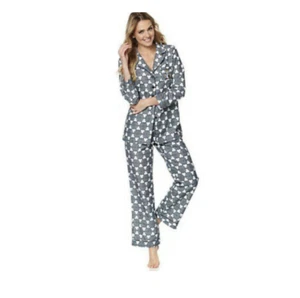 JEFFREY BANKS Kaleidoscope print pajamas 2pc sz 1x NWOT geometric - Picture 1 of 6