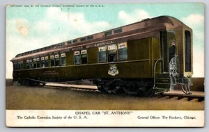 Chapel Train Car St. Anthony Catholic Church Extension Society Chicago Illinois - Picture 1 of 2