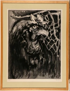 Edouard GIGNON - 1905 - 1993 - '' Rooster' - 1960 - Picture 1 of 3