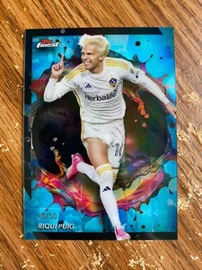 2024 Topps Finest MLS Riqui Puig Aqua Refractor 18/50 Rare #202 - Picture 1 of 1