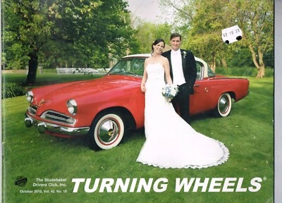 Turning Wheels Magazine October 2010 Vol. 42 No. 10 Studebaker Drivers Club Foto 1 de 2