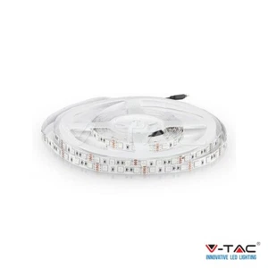STRISCIA STRIP LED RGB 5M 12 V 5050 V-TAC 5 METRI IP 20 STRIP - Foto 1 di 5