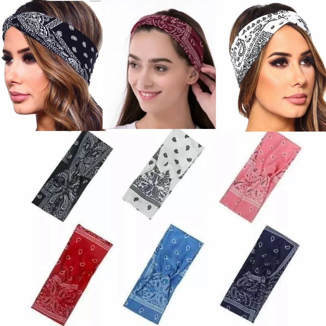 Pañuelo De Moda Con Diseño De Cadena Y Estampado De Leopardo Para Mujer, Ideal Para Decoración Diaria Boho | Moda De Mujer | Colombia