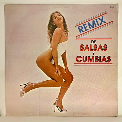 REMIX DE SALSAS Y CUMBIAS, FEAT. LOS TRATAMUNDOS, 1985 MEXICAN 12" EP SEXY COVER - Image 1 of 4