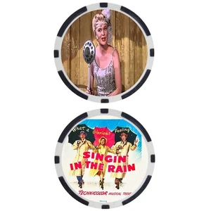 SINGIN’ IN THE RAIN – LINA LAMONT – JEAN HAGEN - POKER CHIP - Picture 1 of 2