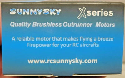 Motor SunnySky X-Series X2820 KV920 para RC FPV/avión/helicóptero nuevo en caja Foto 1 de 4