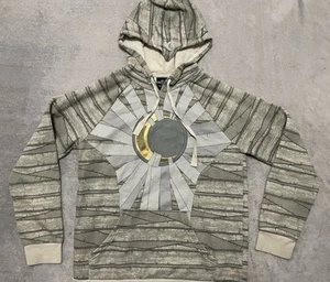 Marvel Moon Knight Our Universe Pullover Hoodie Mens SM Gray Sweatshirt - Picture 1 of 10