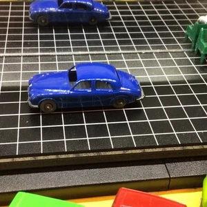 Matchbox Lesney 1-75 Series Blue Jaguar 3.4 Litter Diecast Made In England - Picture 1 of 10