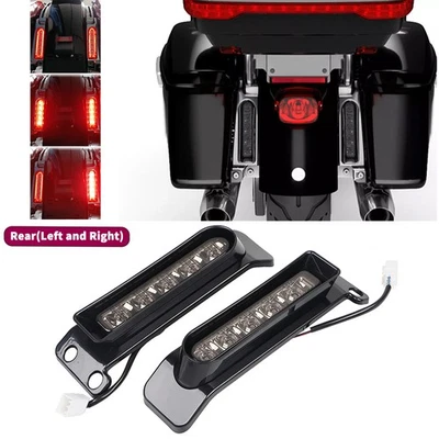 Luces LED de relleno de soporte para alforja para Harley Electra Glide Ultra Classic 14-23 Foto 1 de 4