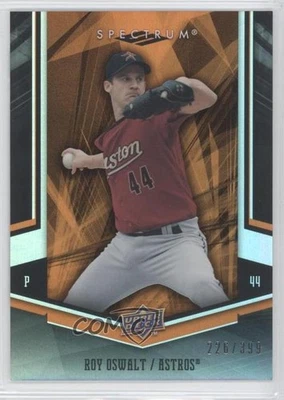 2008 Upper Deck Spectrum Orange /399 Roy Oswalt #41 - Image 1 of 2