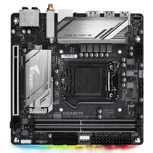 GIGABYTE Z390 I AORUS PRO WIFI DDR4 LGA1151 64GB Mini-ITX Motherbroad - Zdjęcie 1 z 5
