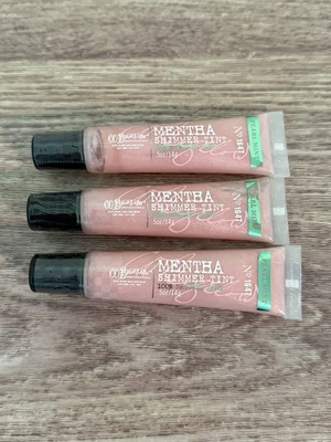 Bath & Body Works C.O. Bigelow Mentha Shimmer Tint Pearl Mint #1647 Lot Of 3 - Image 1 of 4