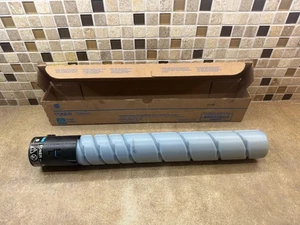 GENUINE KONICA MINOLTA TN-514AC A9E843A CYAN TONER CART BIZHUB C458 C558 C658 - Picture 1 of 5