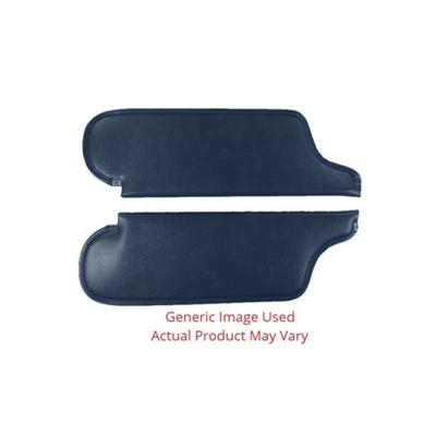 Sun Visor For 1967 Buick Skylark Hardtop 2-Door Cardboard/Fiberboard Medium Blue - Image 1 of 4