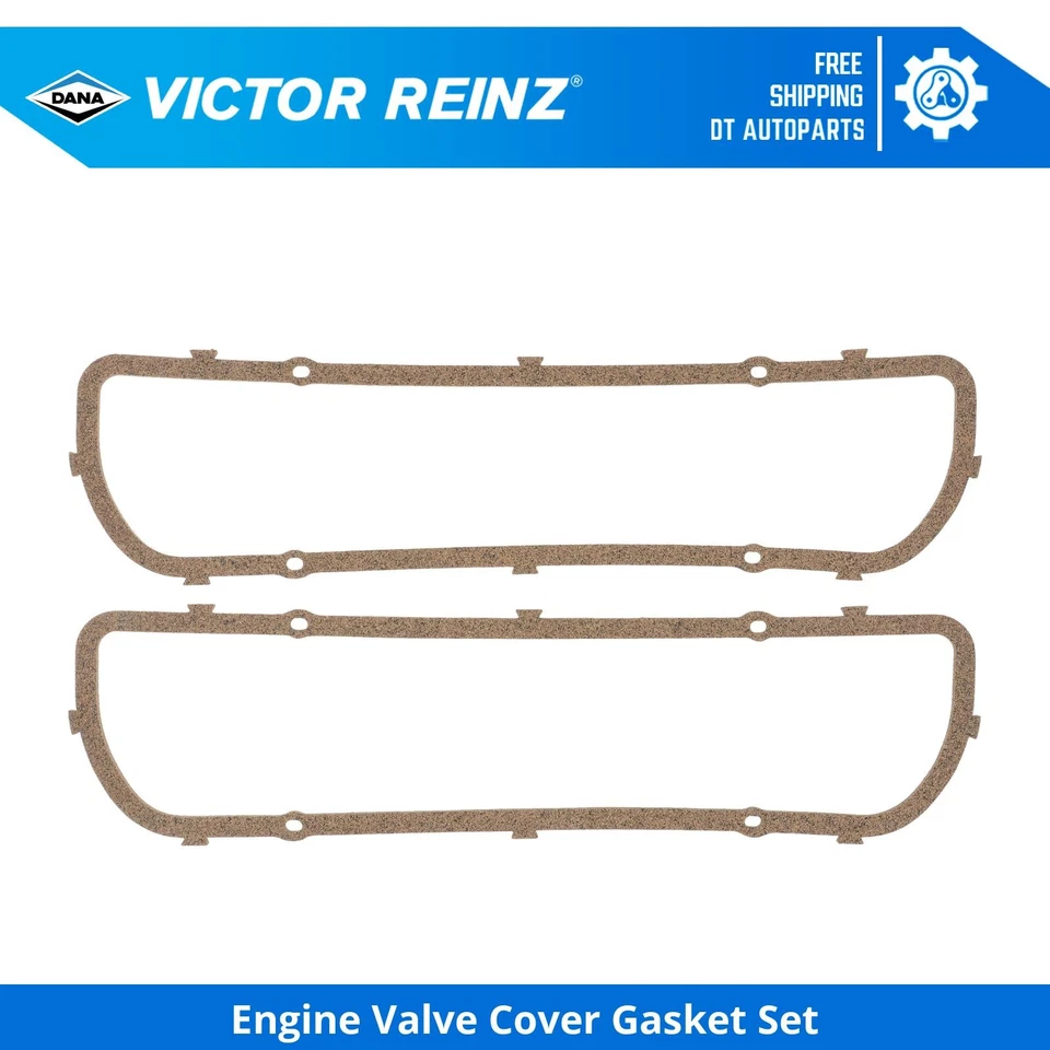 Juego de juntas de cubierta de válvula de motor para Cadillac Fleetwood 1965-1967 Victor Reinz 1966 Foto 1 de 1