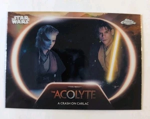 2025 Topps Chrome Star Wars The Acolyte Crash on Carlac AC-2 - Picture 1 of 2