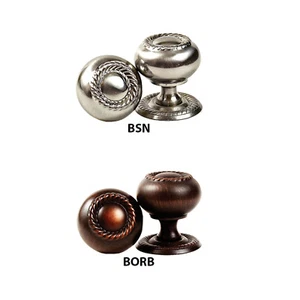 CLEARANCE Rope Knob *All Colors* Kitchen Bath Cabinet Round Pull Handles Round - Picture 1 of 13