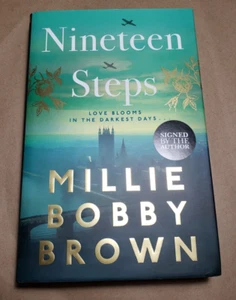 READ - Nineteen Steps A Novel by Millie Bobby Brown Signed Hardcover Book - Picture 1 of 4
