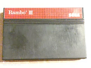RAMBO III 3 SEGA MASTER SYSTEM 1&2 - Picture 1 of 1