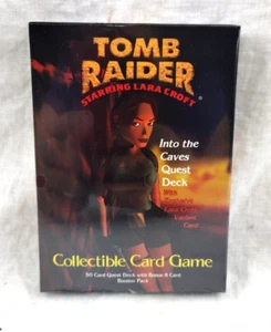 Tomb Raider Trapped in the Tombs Quest Deck Collectible Card Game Starter Deck - Picture 1 of 2
