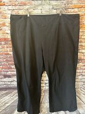 Black Woman Within Pull up Pants Stretch Women’s Size 6x 42/44