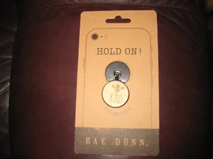 NEW RAE DUNN PHONE GRIP HOLD ON  KIND WITH BEE ON IT - Photo 1 sur 2