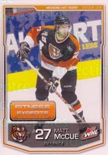 2008-09 Medicine Hat Tigers #19 Matthew McCue
