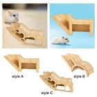 Small Pet Castle Home Wood Small Animal Hideout Hut Play Toy for Hamster