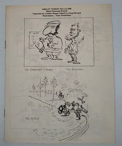 Ashley Forest Hillclimb Banks Peninsula Branch Cartoon Drawings Dave Richardson - Picture 1 of 3