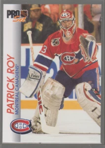 1992-93 Pro Set #85: Patrick Roy - Picture 1 of 1